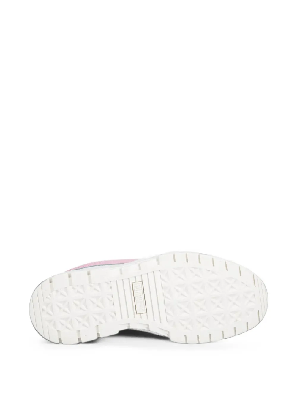 Puma Kids Mayze leather sneakers Wit
