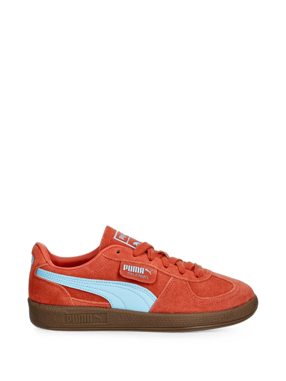 Puma Kids Palermo suede sneakers Rood