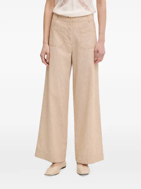 Sessùn Gestreifte Manhatti Wide-Leg-Hose
