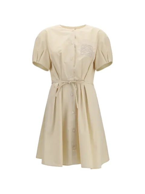 LOEWE Anagram-detail mini dress