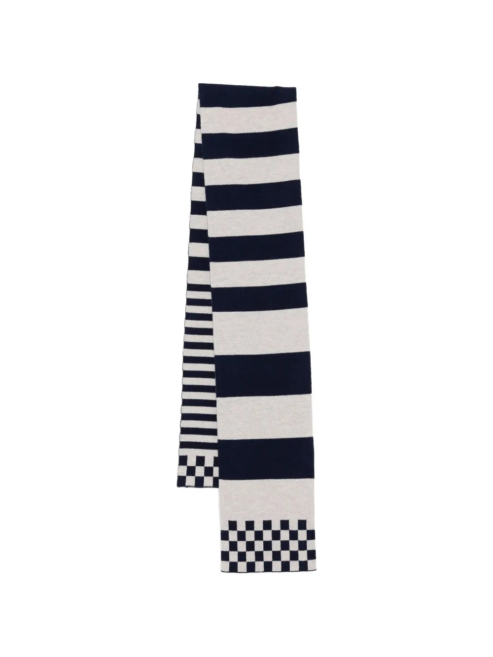 KINDRED striped scarf - Blu