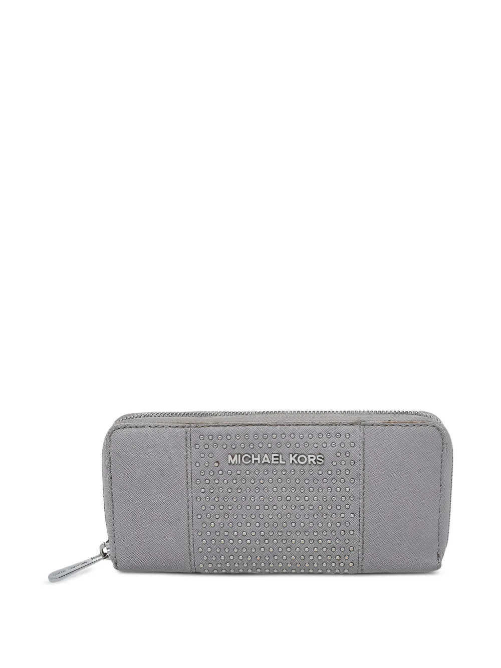 Michael Kors Saffiano leather wallet - Grau