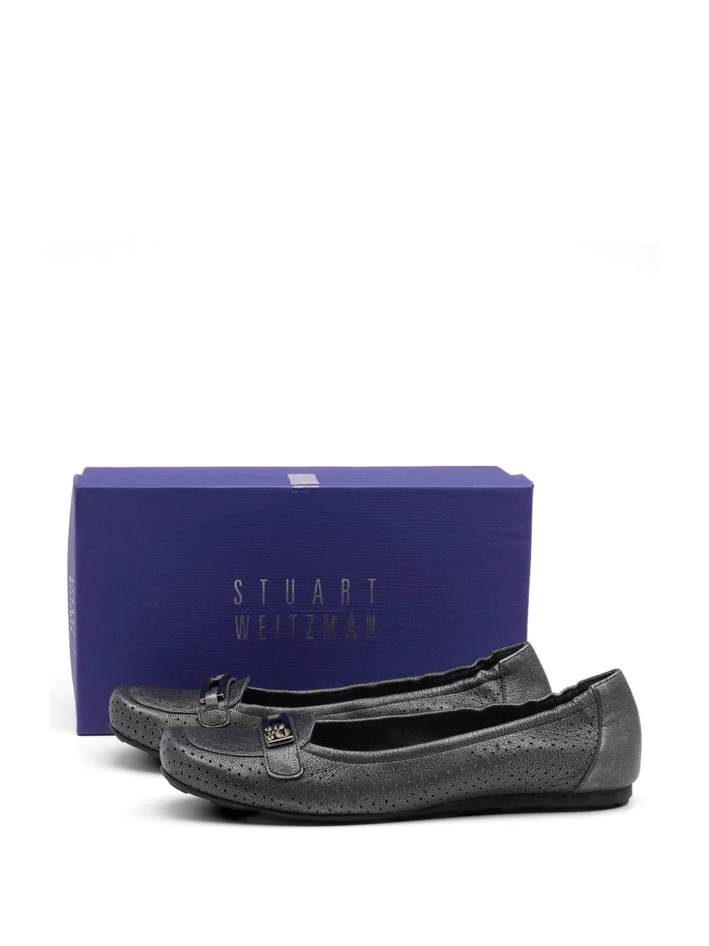 Stuart Weitzman ビジューローファー | グレー | FARFETCH JP