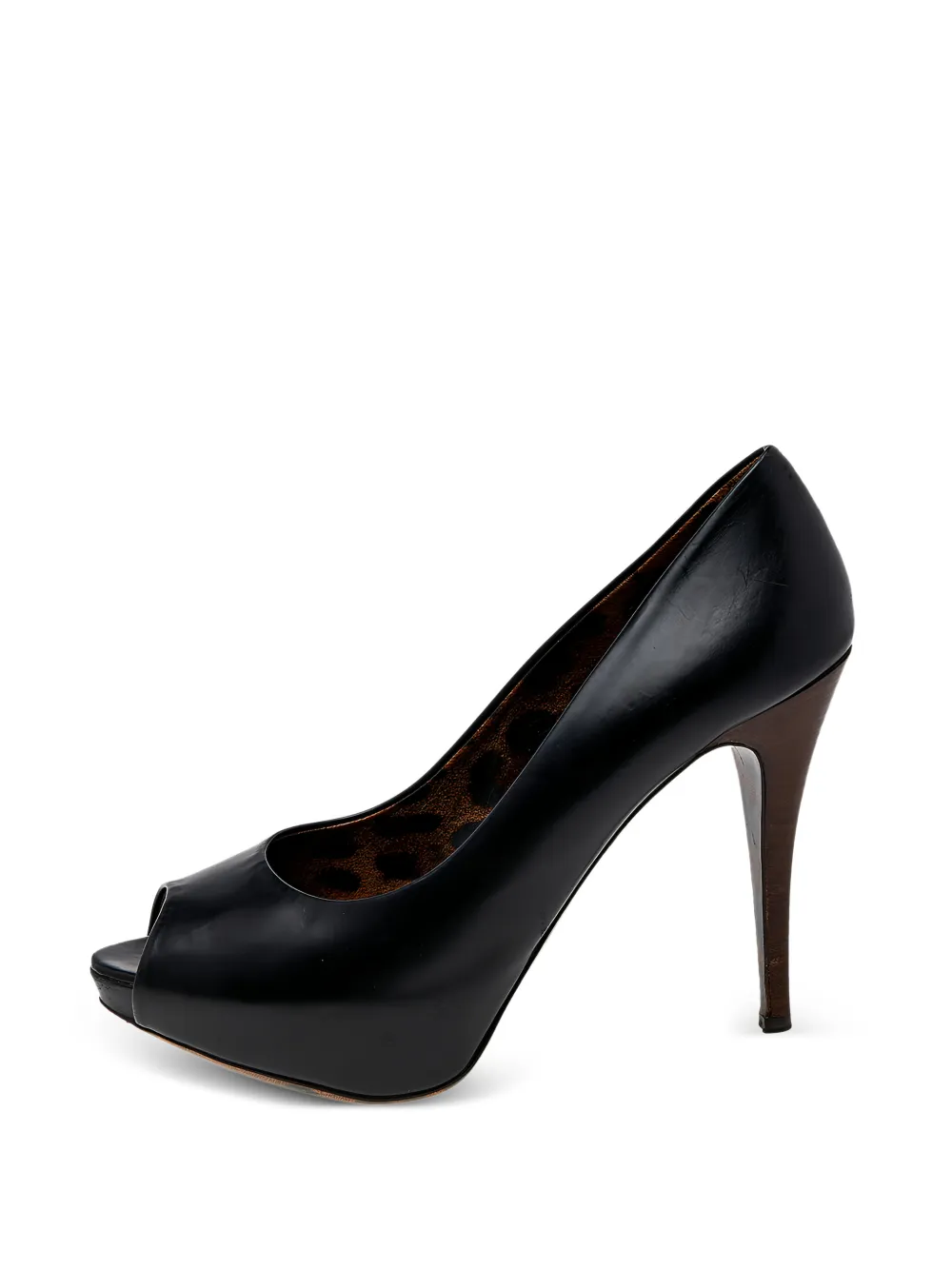 Dolce & Gabbana Pre-Owned peep-toe pumps - Nero