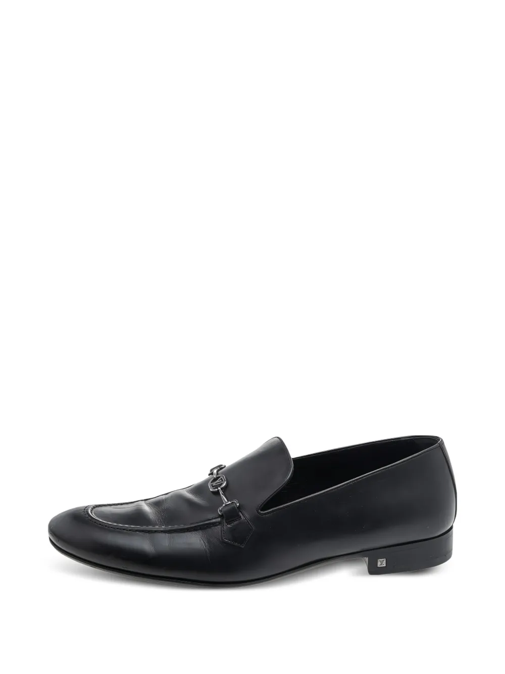 Louis Vuitton Pre-Owned LV logo loafers - Nero