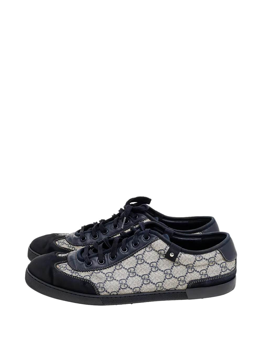 Gucci Pre-Owned GG Supreme low-top sneakers - Nude