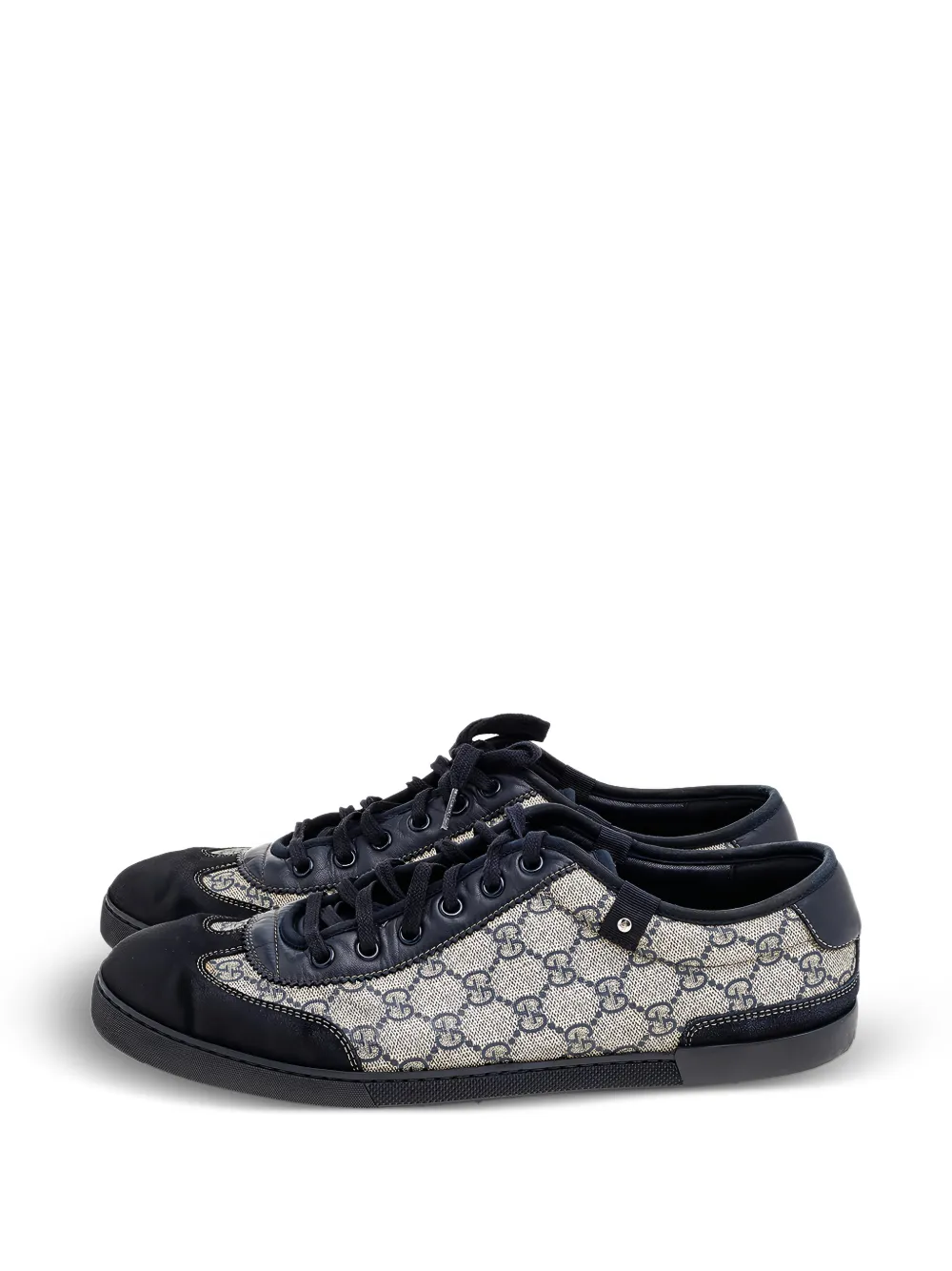 Gucci Pre-Owned GG Supreme low-top sneakers - Nude