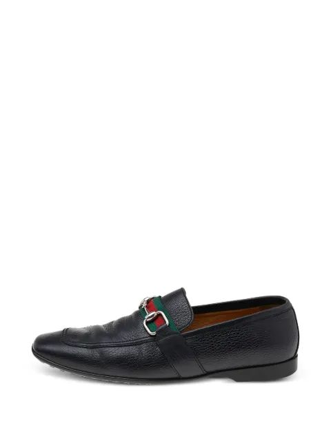 Gucci Pre-Owned Horsebit-detail loafers