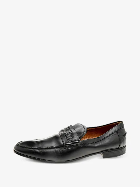 Gucci Pre-Owned Horsebit-embroidered loafers