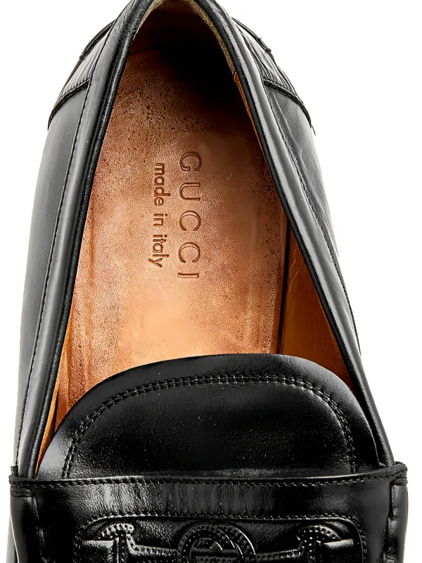 Gucci Pre-Owned ホースビット ローファー | ブラック | FARFETCH JP