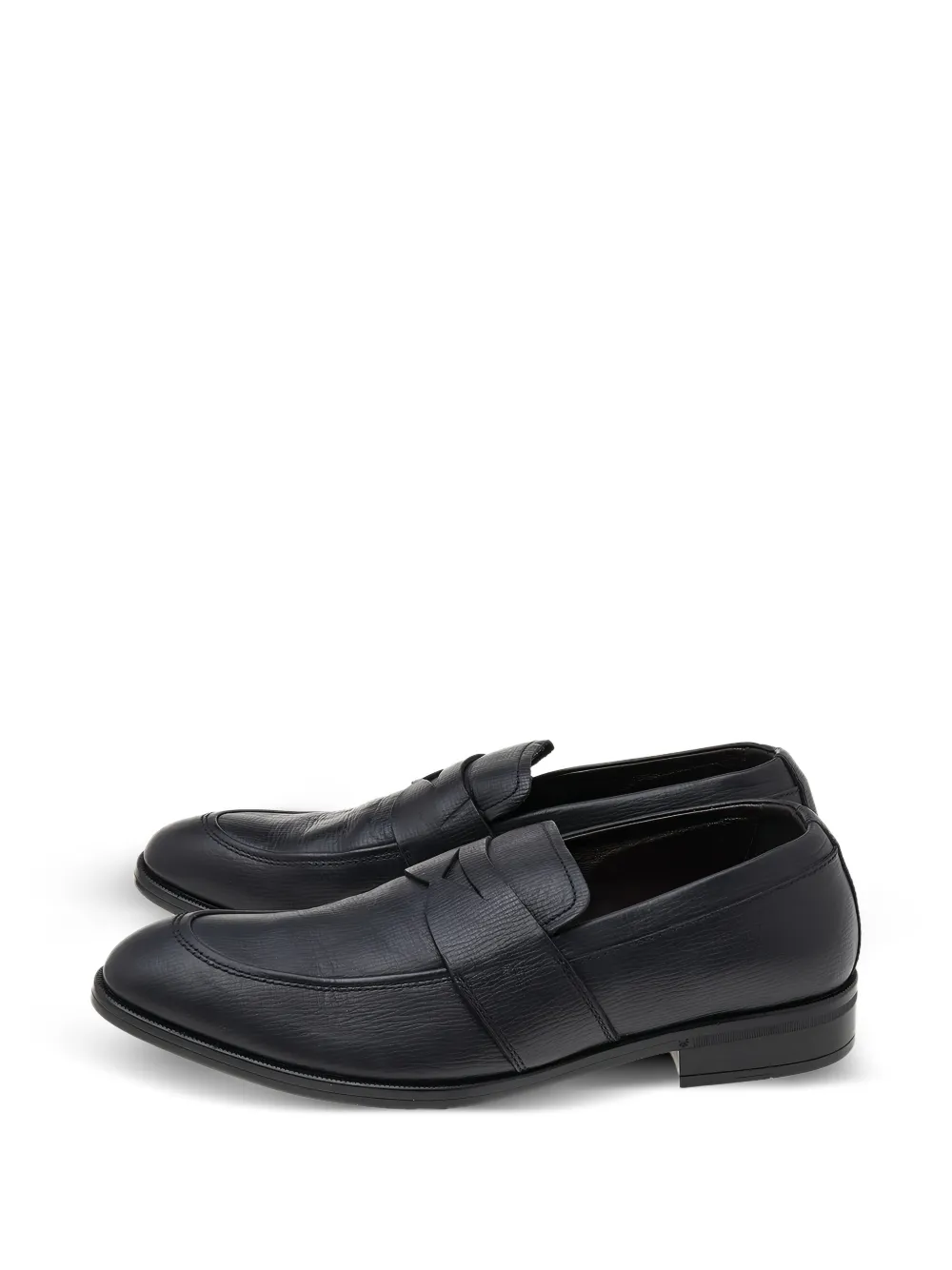 Ermenegildo Zegna Vintage mocassins en daim - Noir Ermenegildo Zegna Vintage mocassins en daim - Noir