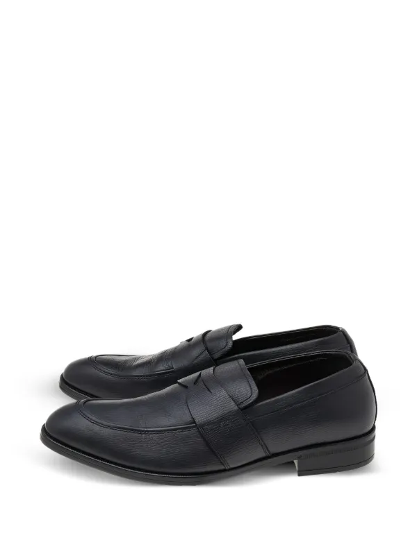 Ermenegildo Zegna Vintage ペニー ローファー | ブラック | FARFETCH JP