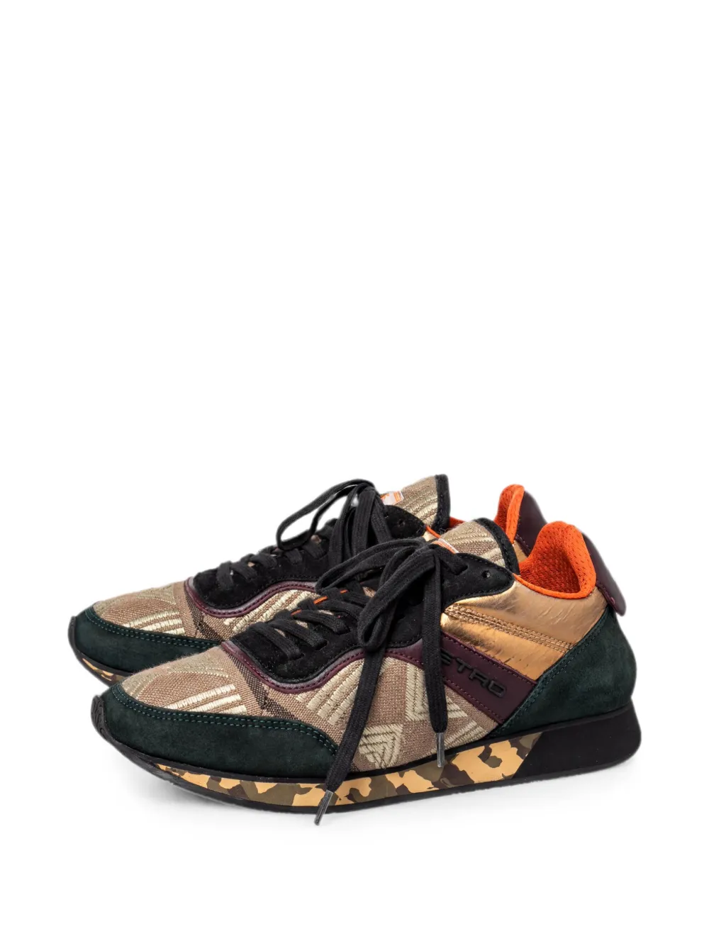 Etro Pre-Owned low-top sneakers - Nude