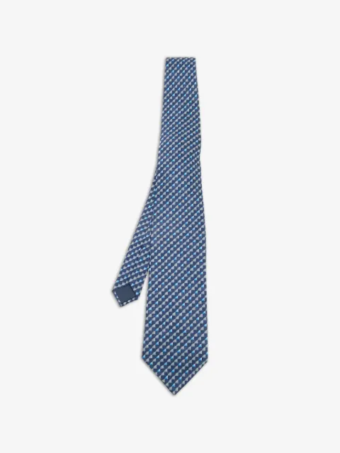 Lanvin Pre-Owned printed silk tie