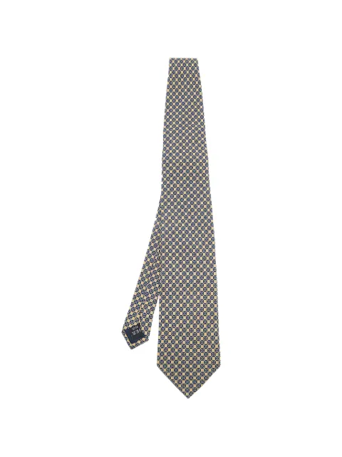 Dunhill floral-print silk tie