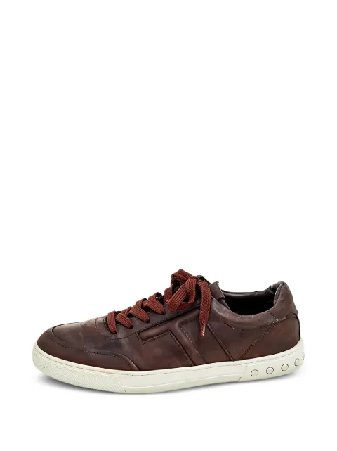 Tod's Vintage low-top leather sneakers