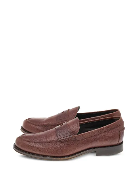 Tod's Vintage slip-on leather loafers