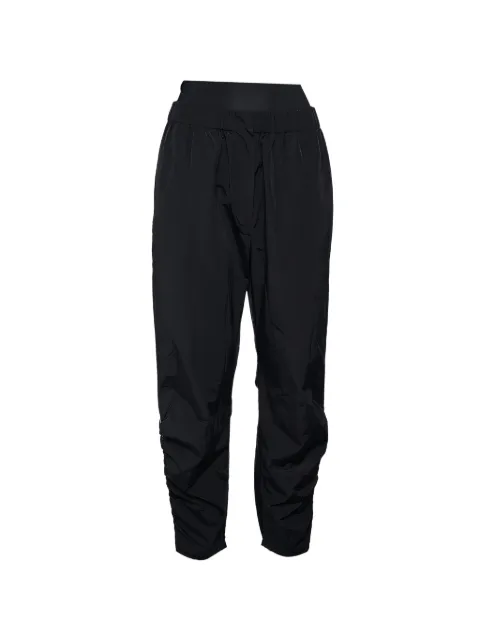 Sportmax Vintage ruched zip-detail tapered trousers