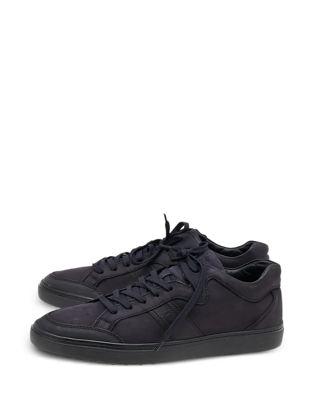 Tod's low-top leather sneakers - Blue