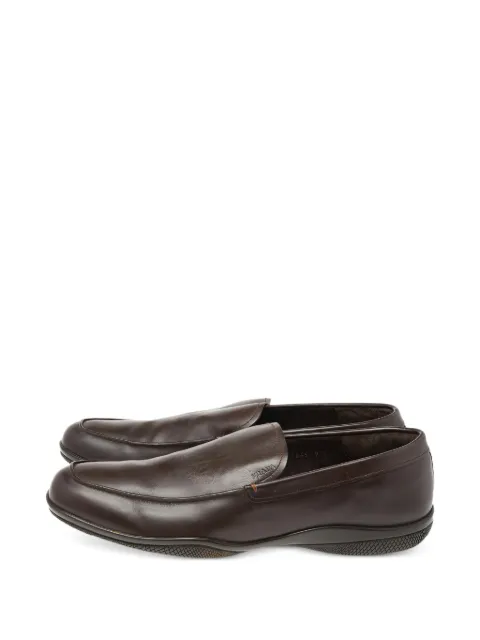 Prada Pre-Owned leather loafers