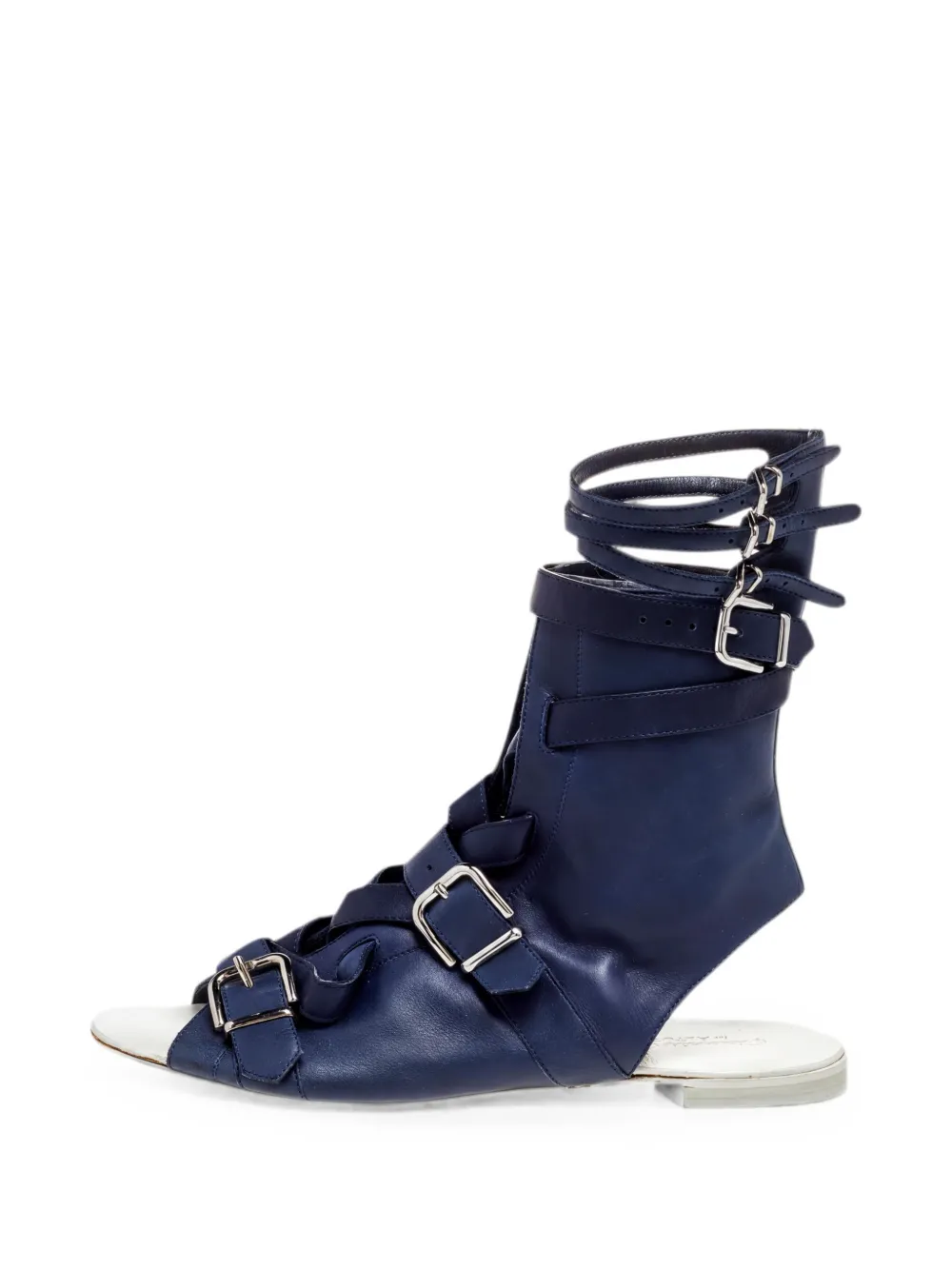 Gianvito Rossi buckle gladiator sandals - Blau