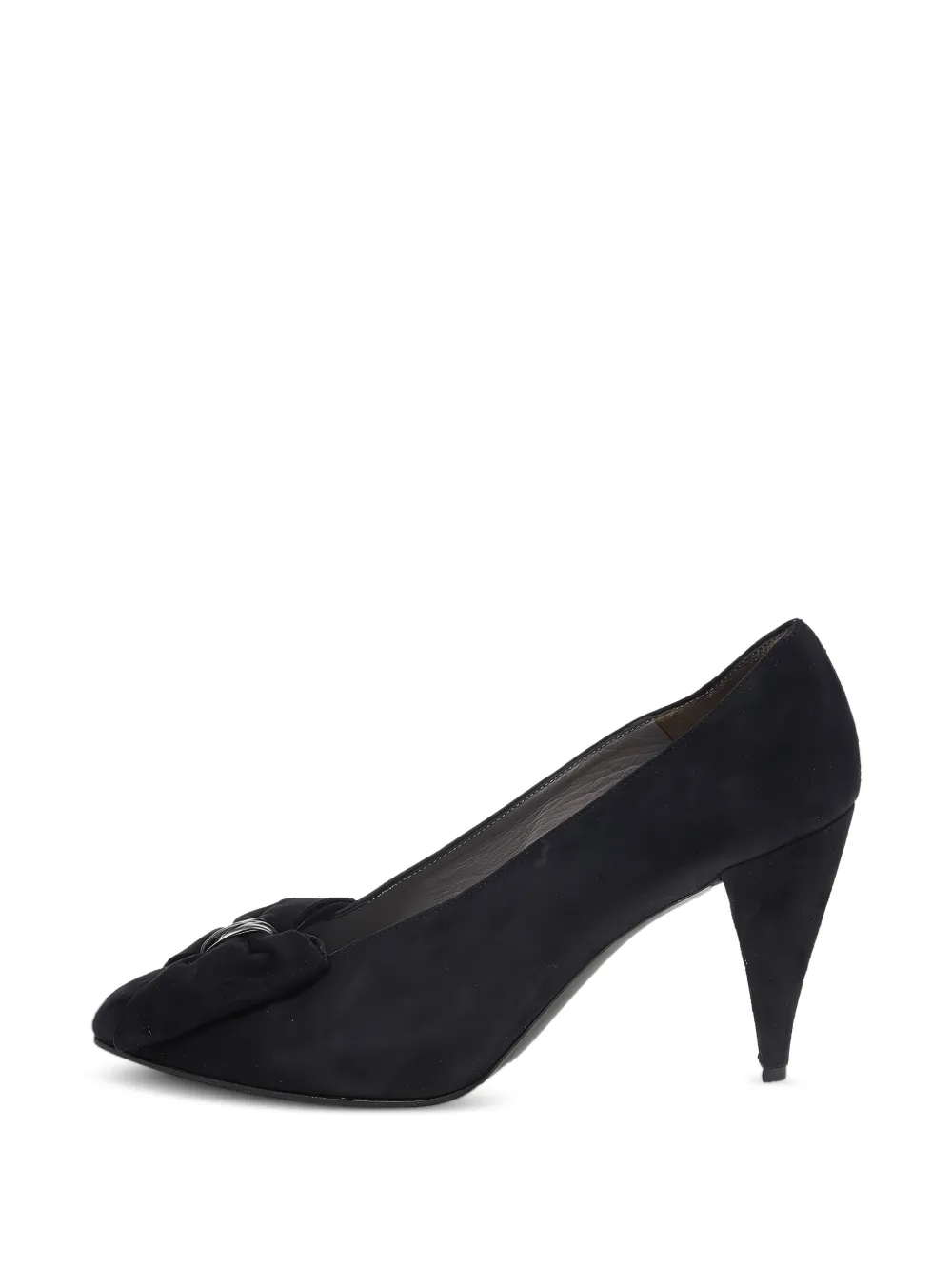 Christian Dior Pre-Owned 85mm suede heeled sandals - Schwarz