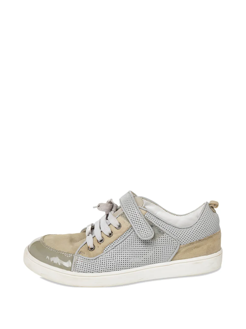 Christian Dior Pre-Owned two-tone sneakers - Nude