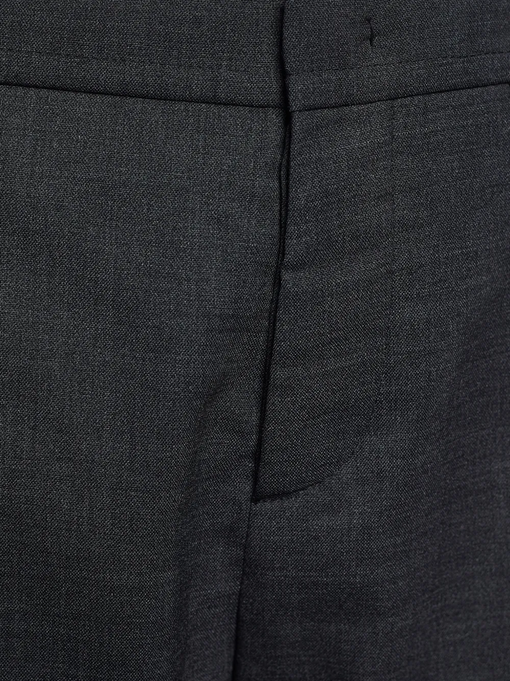 Marni Pre-Owned Wollen pantalon met omgeslagen pijpen Grijs