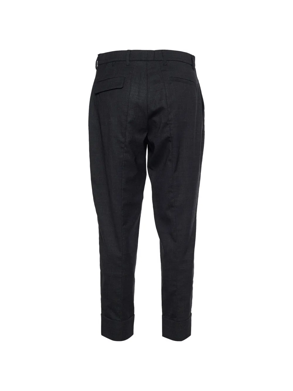 Marni Pre-Owned Wollen pantalon met omgeslagen pijpen Grijs