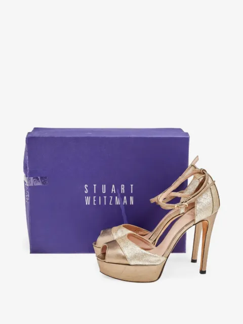 Stuart Weitzman 120mm platform heeled sandals