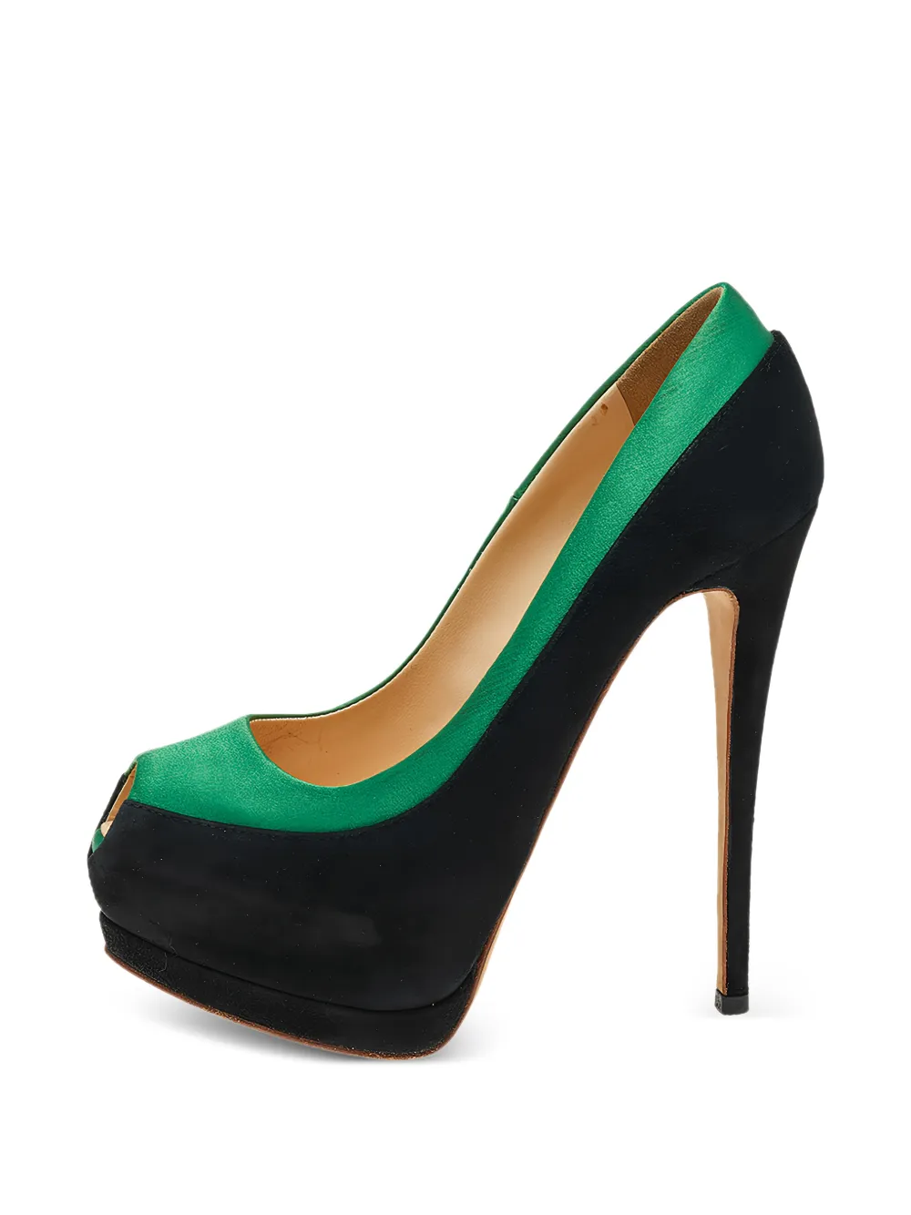 Giuseppe Zanotti peep-toe platform pumps - Nero