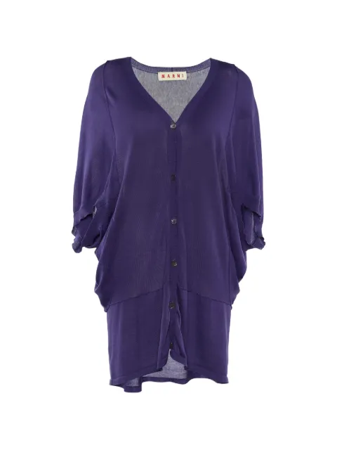 Marni Pre-Owned button-front V-neck cardigan