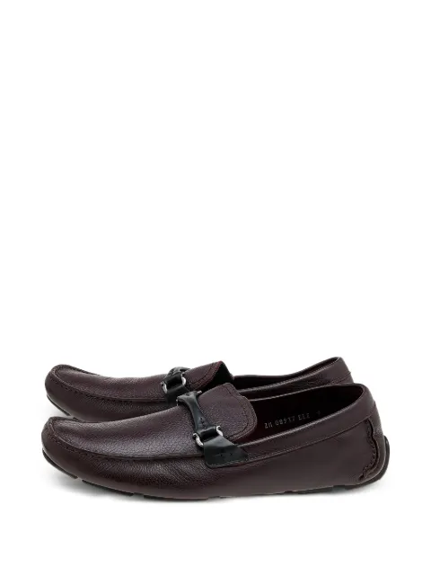 Ferragamo Pre-Owned Gancini Horsebit loafers