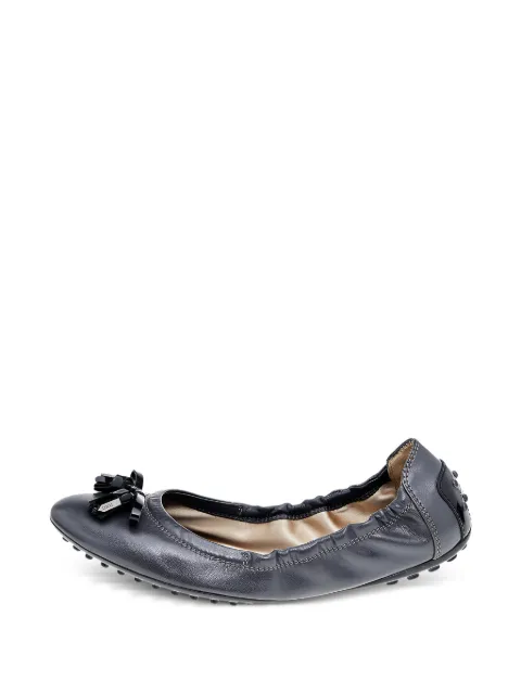Tod's Vintage leather ballet flats