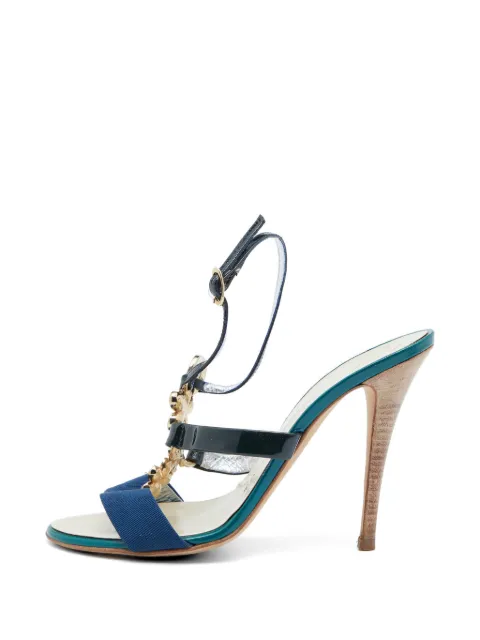 Giuseppe Zanotti Vintage crystal-embellished slingback sandals