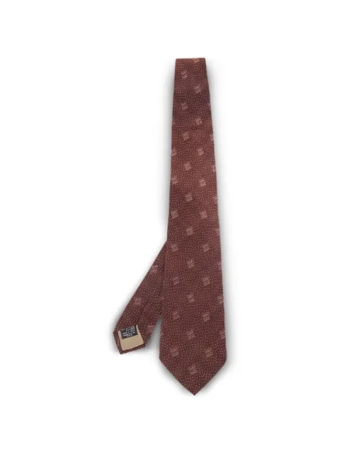 Giorgio Armani Pre-Owned patterned silk tie