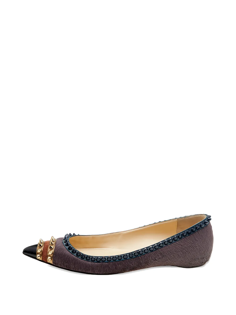 Christian Louboutin Pre-Owned Malabar Hill ballet flats - Braun