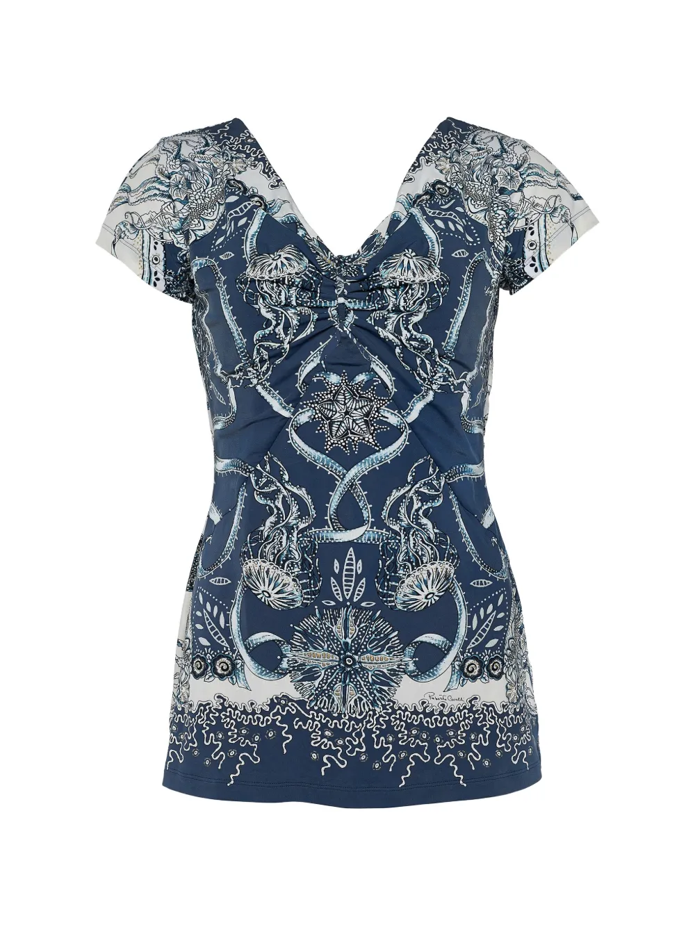 Roberto Cavalli printed blouse - Blue