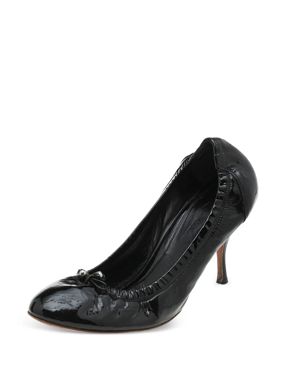Alexander McQueen Pre-Owned patent-leather pumps - Schwarz