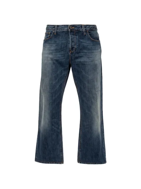Gucci Pre-Owned washed wide-leg jeans