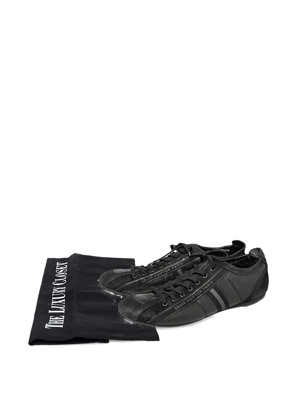Louis Vuitton Pre-Owned Cosmos nubuck leather sneakers - Schwarz