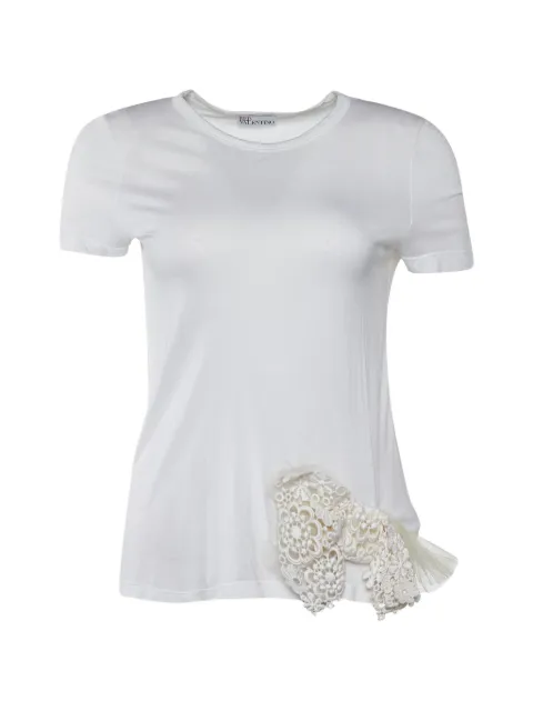 RED Valentino lace-bow T-shirt