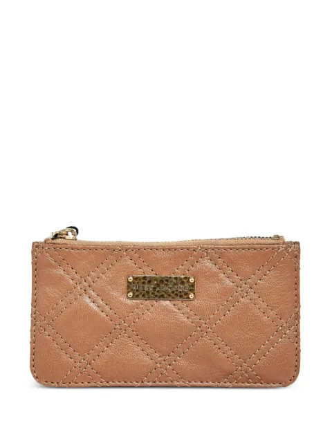 Marc Jacobs Vintage quilted logo-detail wallet