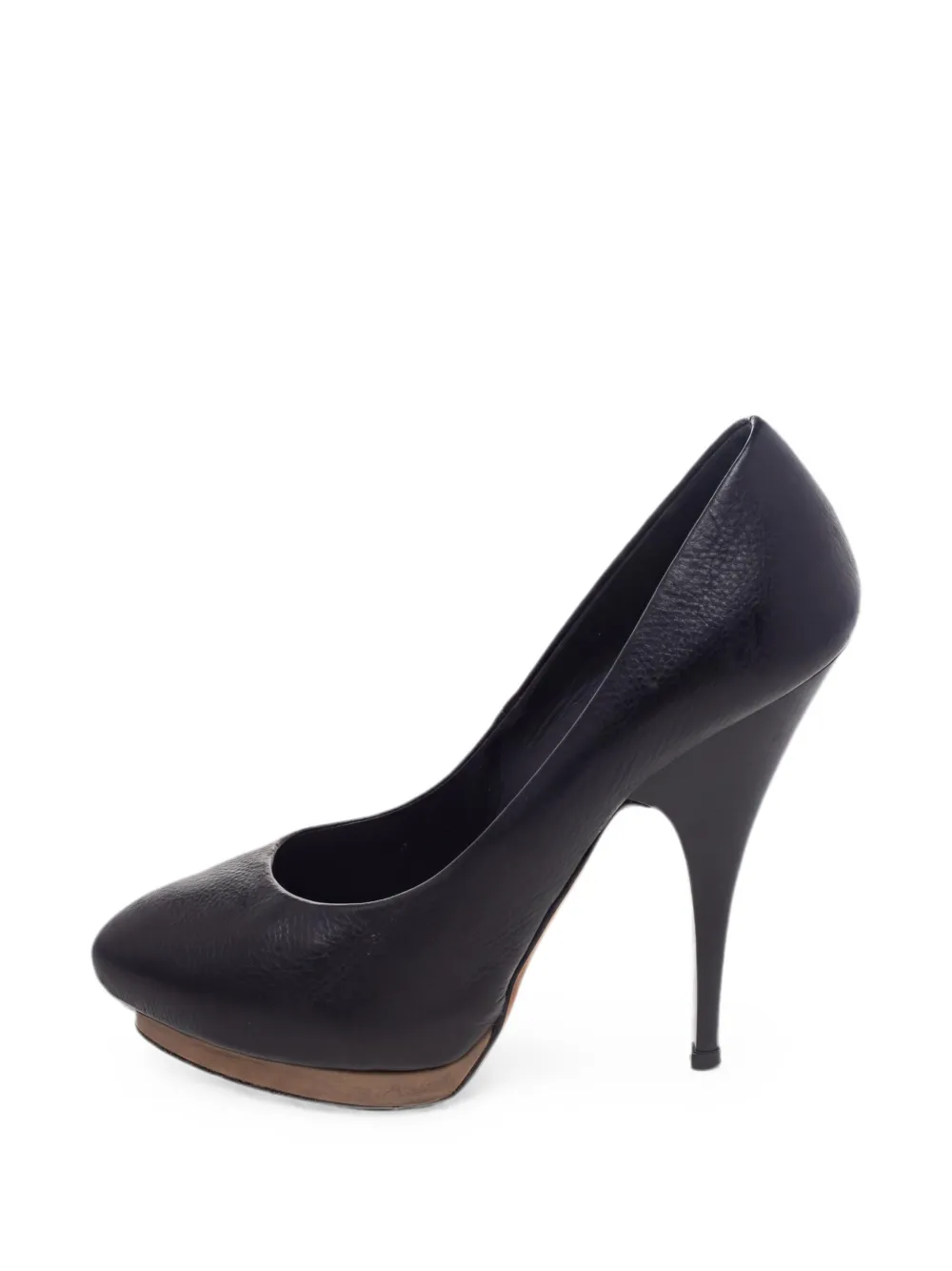 Giuseppe Zanotti Vintage platform almond-toe pumps - Nero