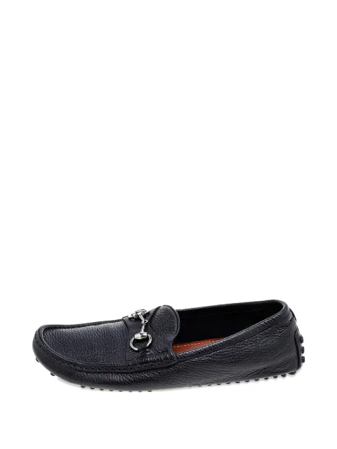 Gucci Pre-Owned Horsebit leather loafers