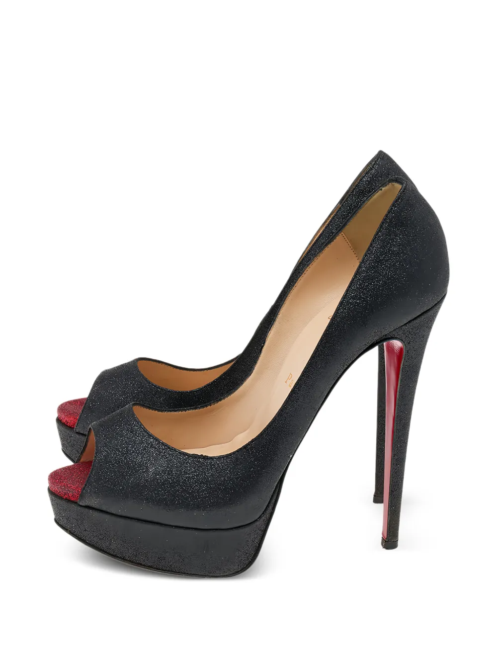 Christian Louboutin Pre-Owned New Very Prive platform pumps - Schwarz