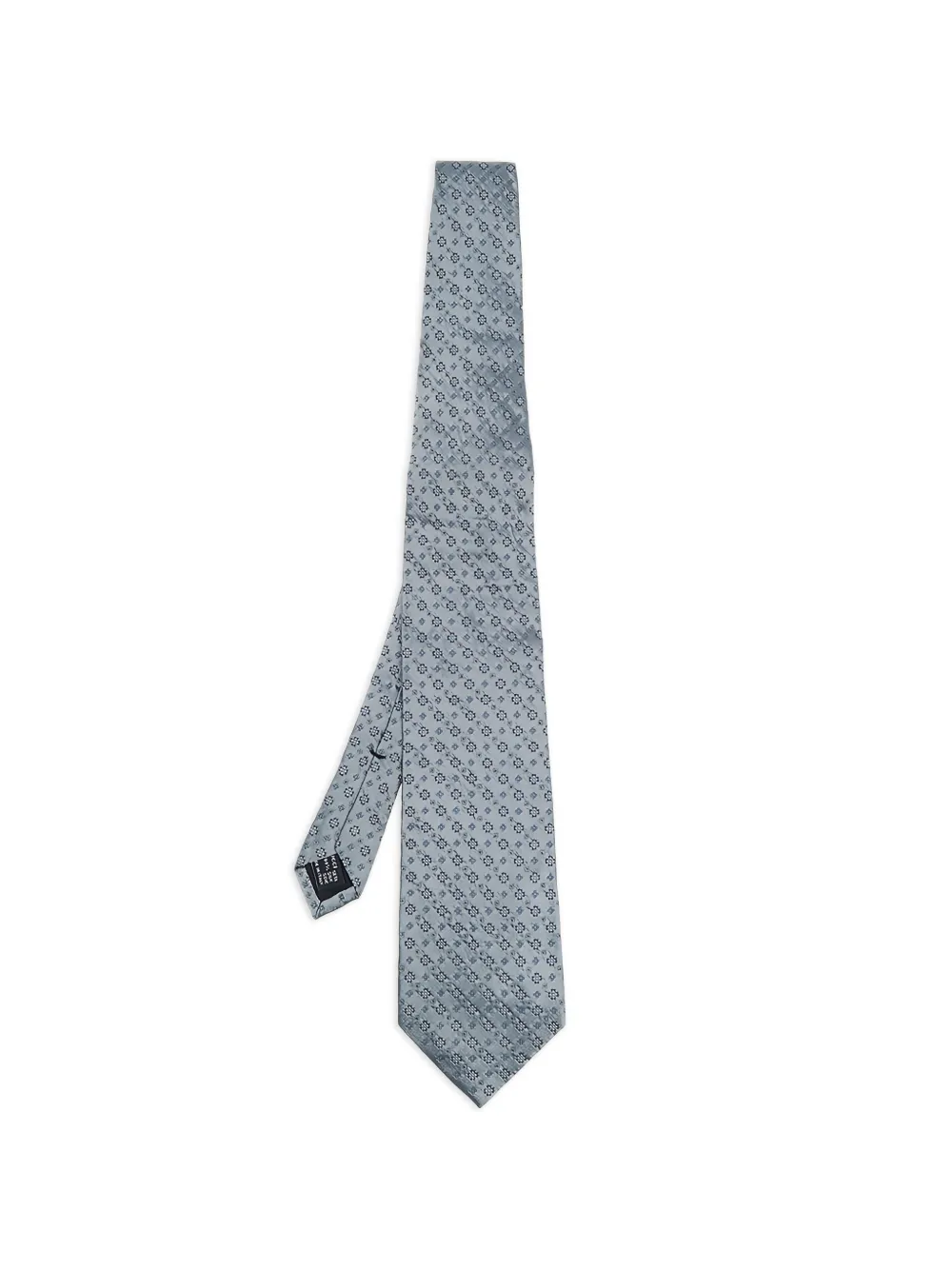 Gucci Pre-Owned Micro Motif jacquard tie - Grigio