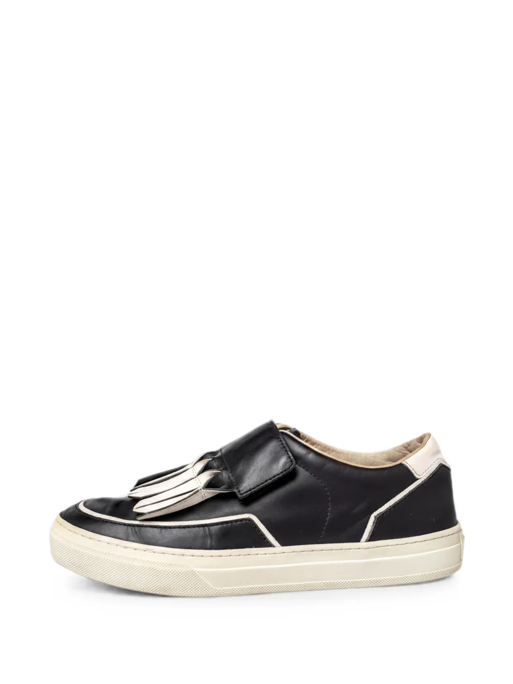 Tod's Vintage fringe slip-on sneakers - Schwarz