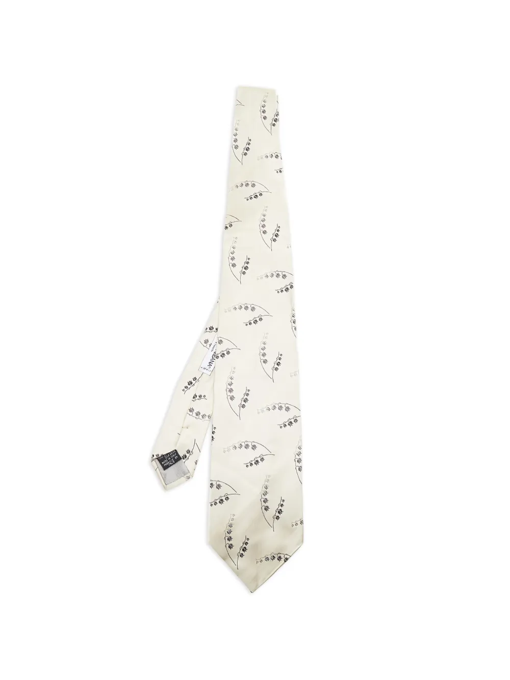 Dolce & Gabbana Pre-Owned floral-print tie - Bianco