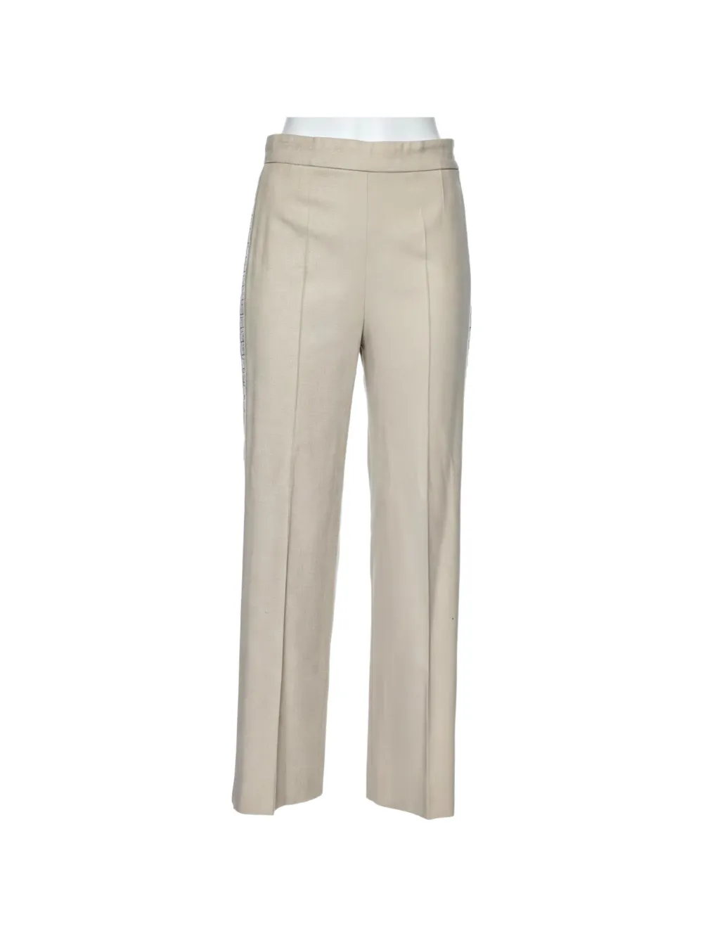 Chloé Pre-Owned side trim parallel trousers - Toni neutri